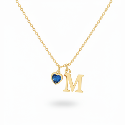 Initialen-Halskette "Ewiges Flüstern"