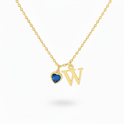 Initialen-Halskette "Ewiges Flüstern"