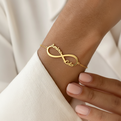 Namensarmband "Ewige Bindung"