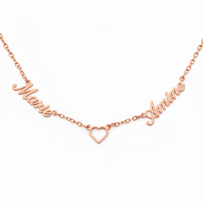 Namenskette "Ewige Umarmung"