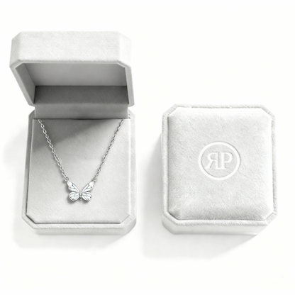 RICCARDI - "Leuchtender Schmetterling" HALSKETTE