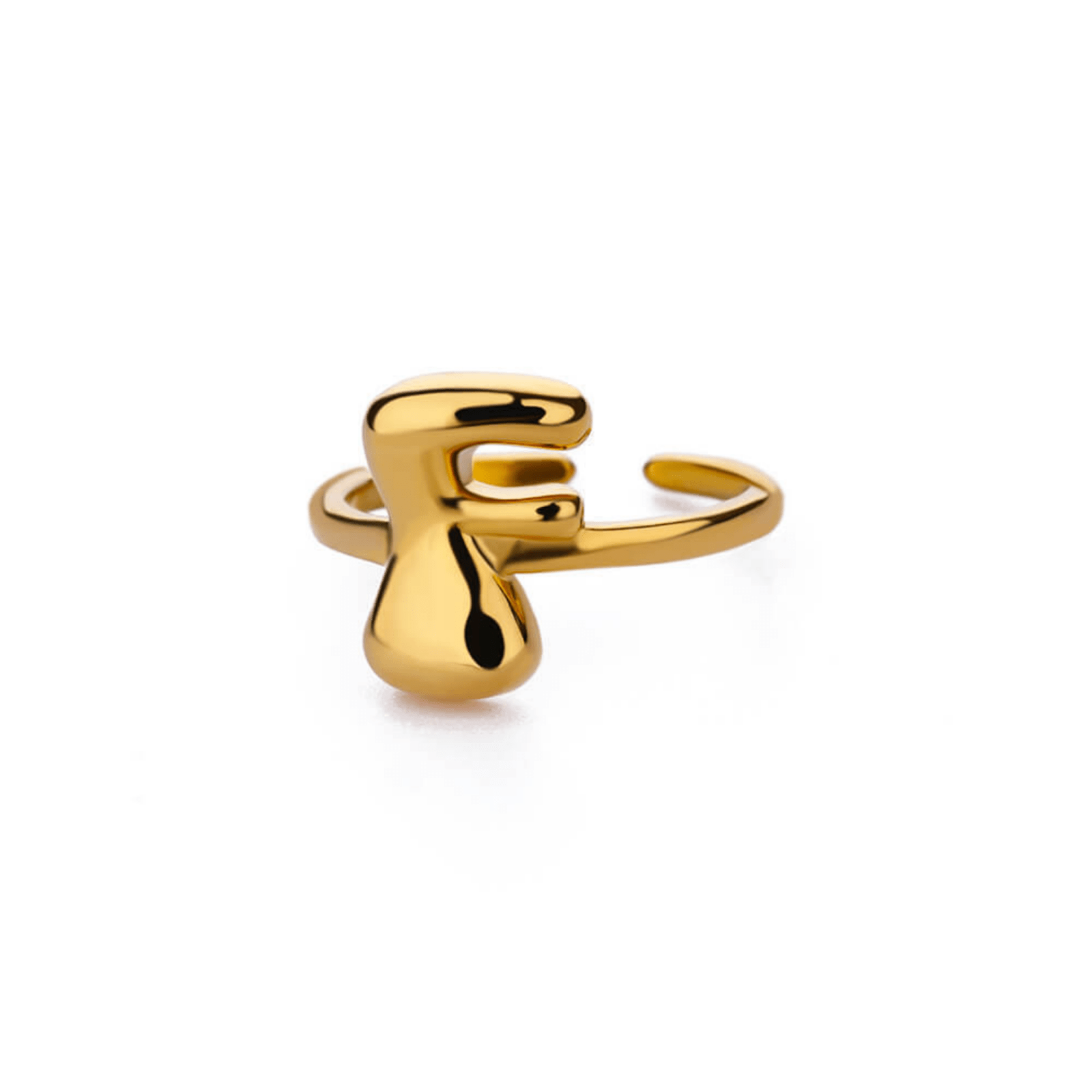 RICCARDI - BAGUE AJUSTABLE "Initial Design" 2 - Riccardi