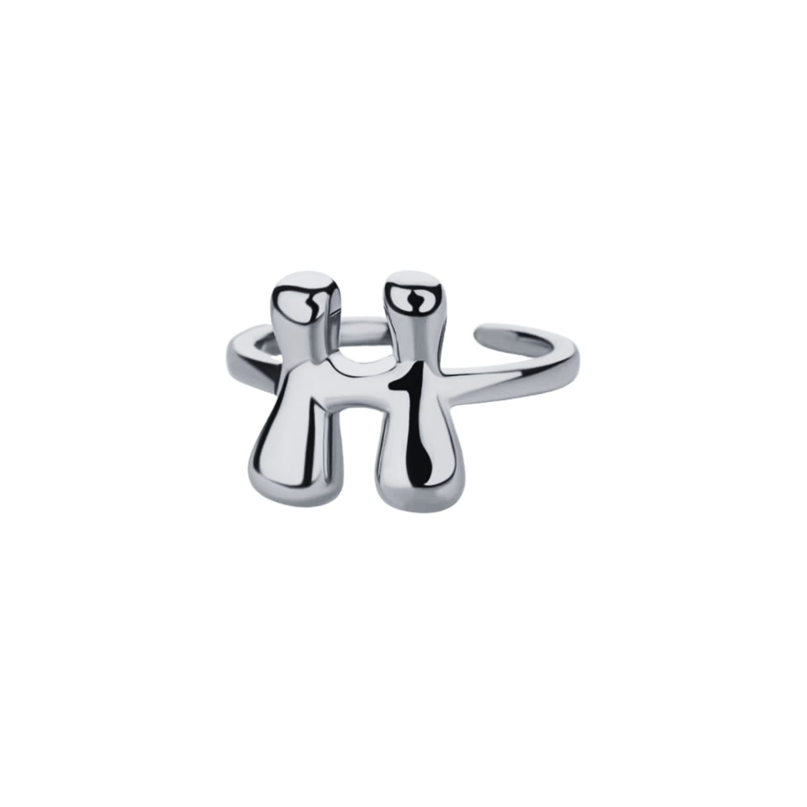 RICCARDI - BAGUE AJUSTABLE "Initial Design" 2 - Riccardi