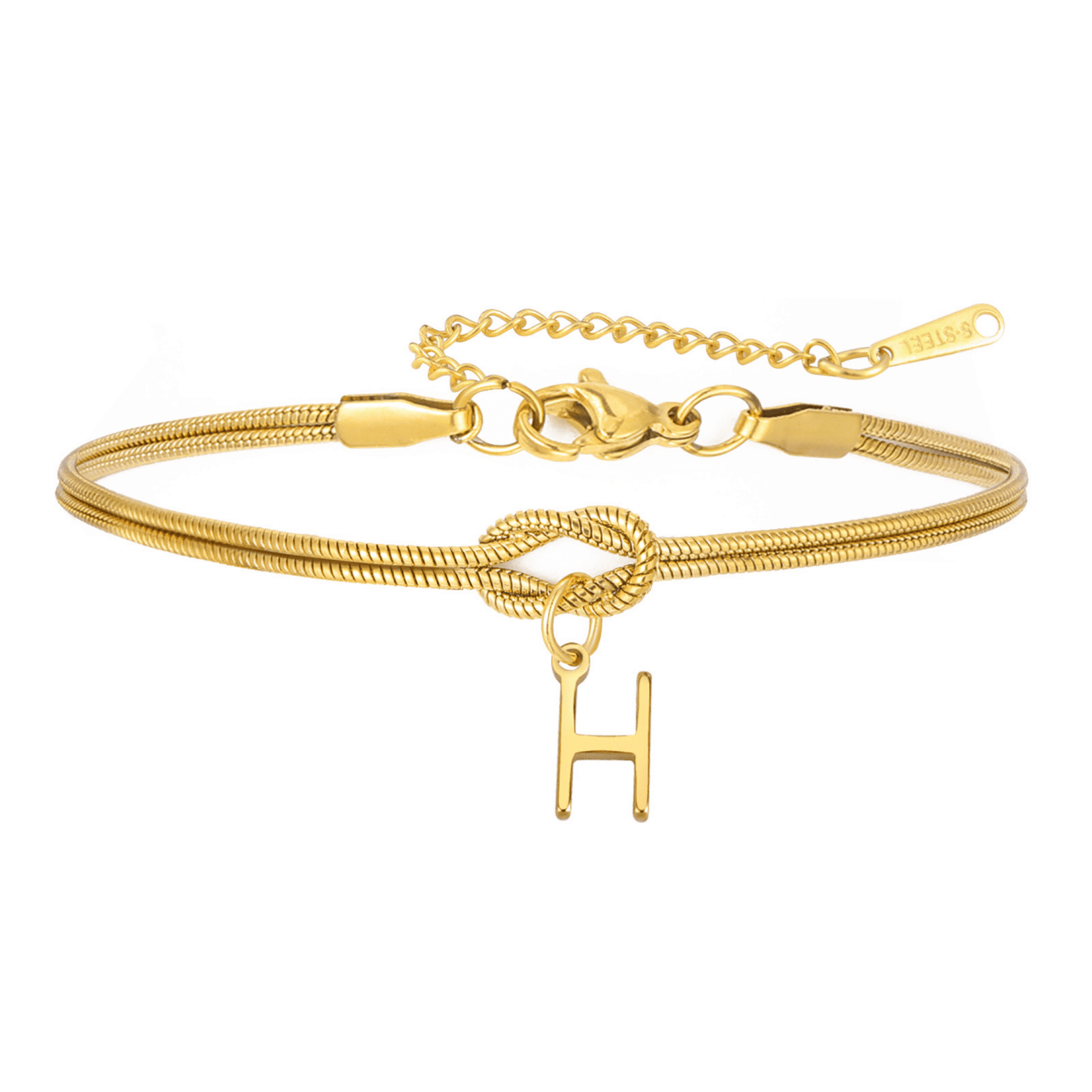 RICCARDI - BRACELET "Initial Knot" - Riccardi