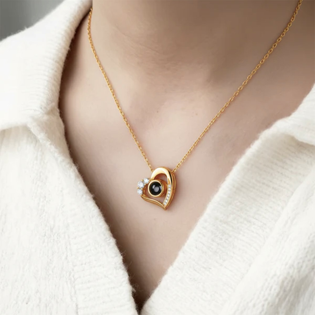 RICCARDI - COLLIER "Kostbares Herz"