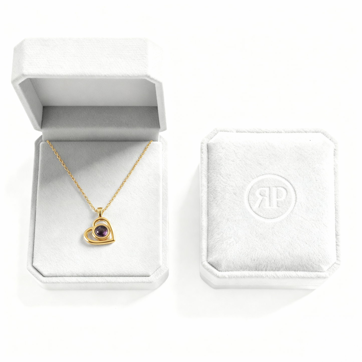 Projektion Halskette "Herz"