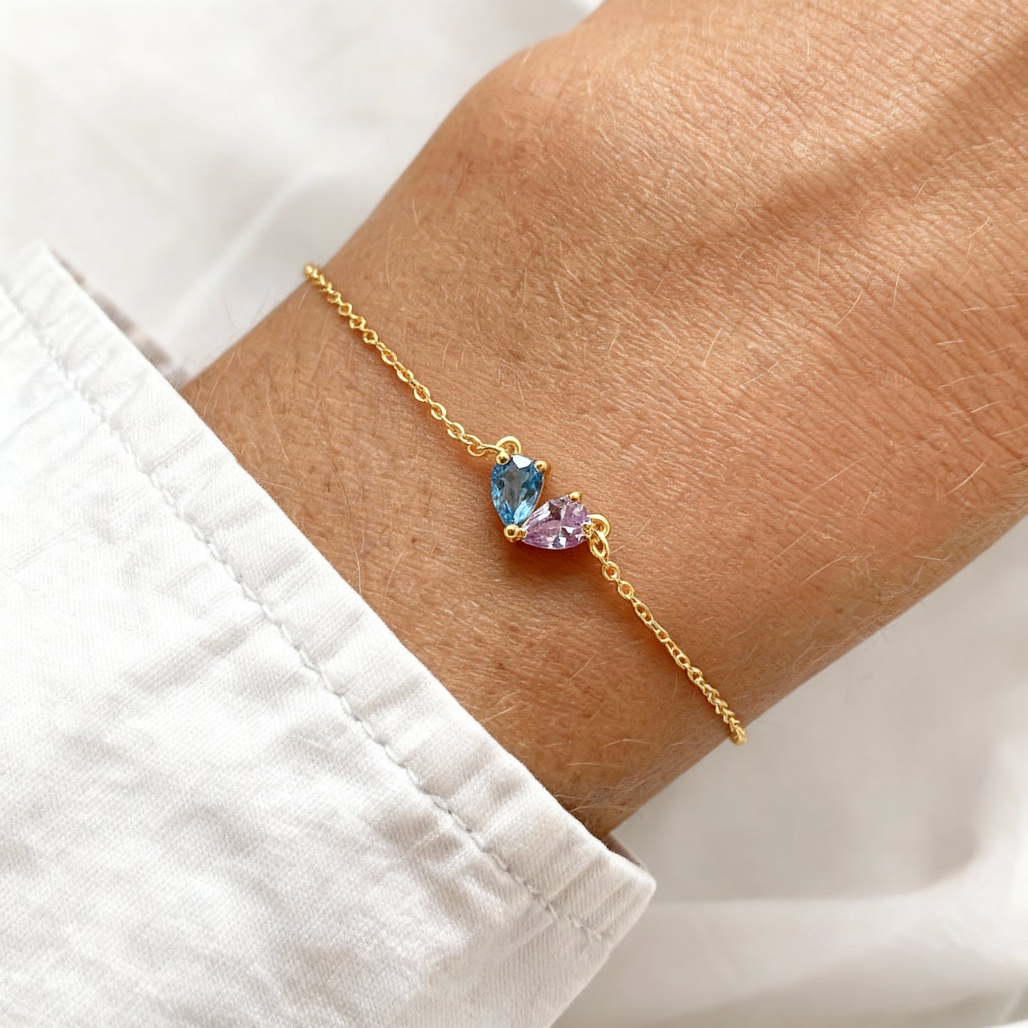 Armband "Zwillingsherzen"