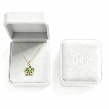 Halskette "Twist &amp; Bloom"