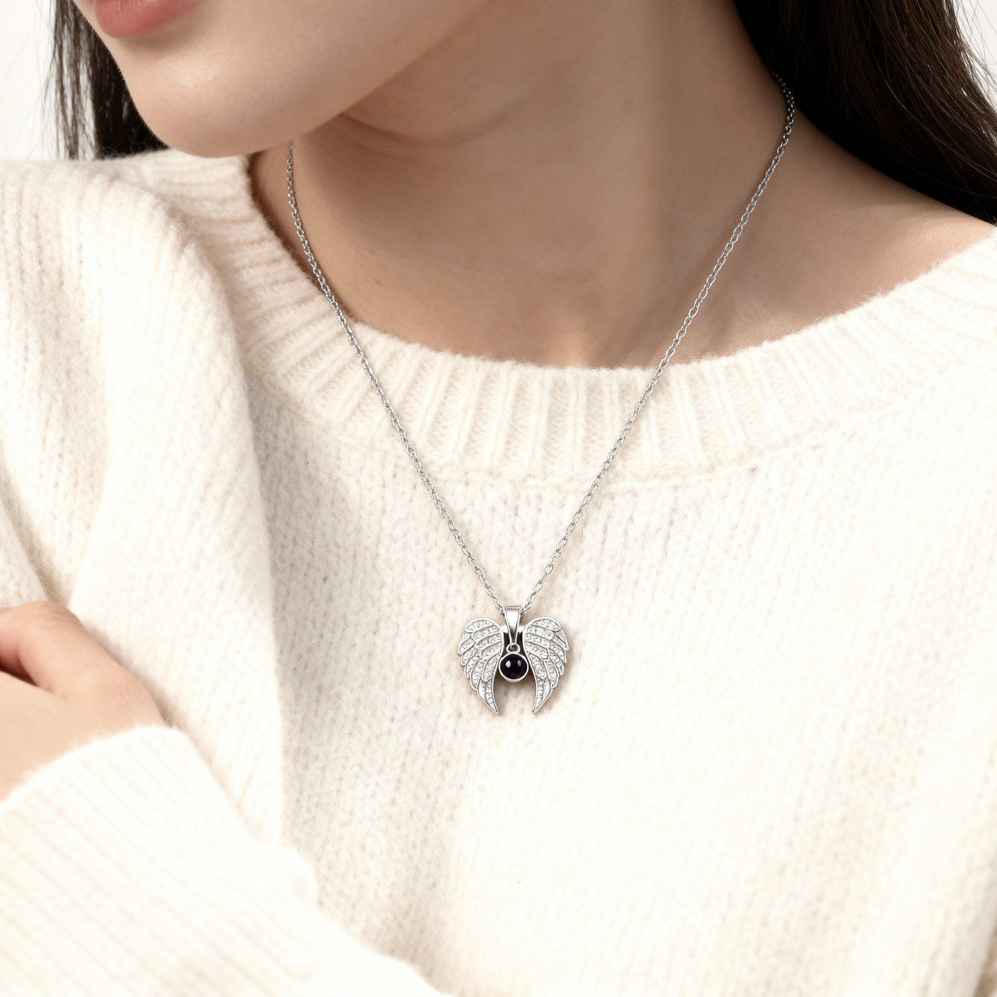 Projektion Halskette "Mein Engel"